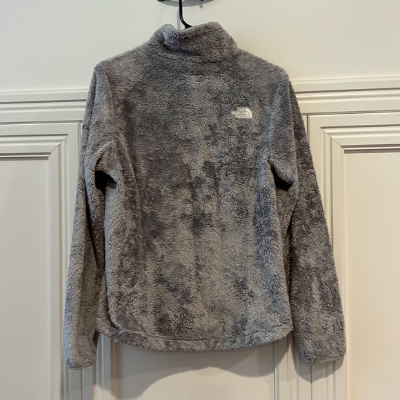 North Face Luxe Osito Jacket 2 Gray Size Medium - Picture 3 of 6